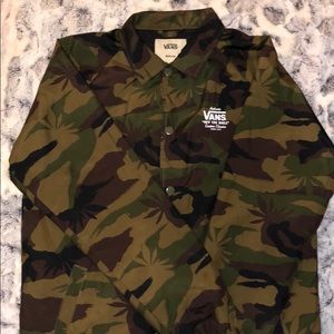 Vans camouflage skate jacket